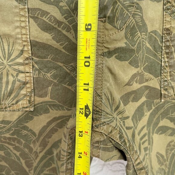 Levis Mens Tie Waist Tropical Print Board Short Khaki Sz 33 - Picture 4 of 10